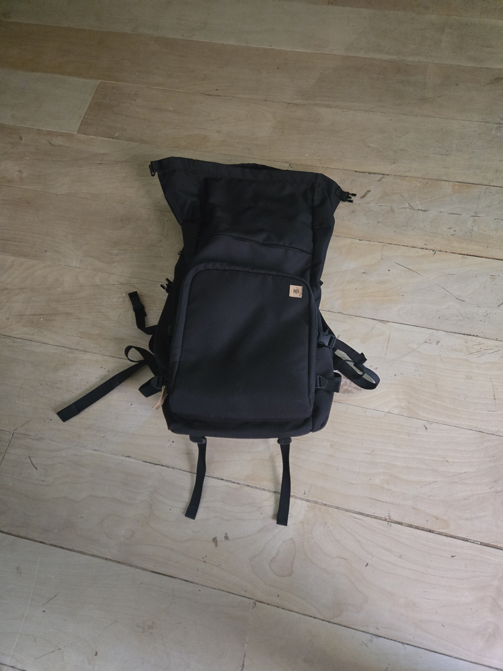 Ten Tree Black Backpack